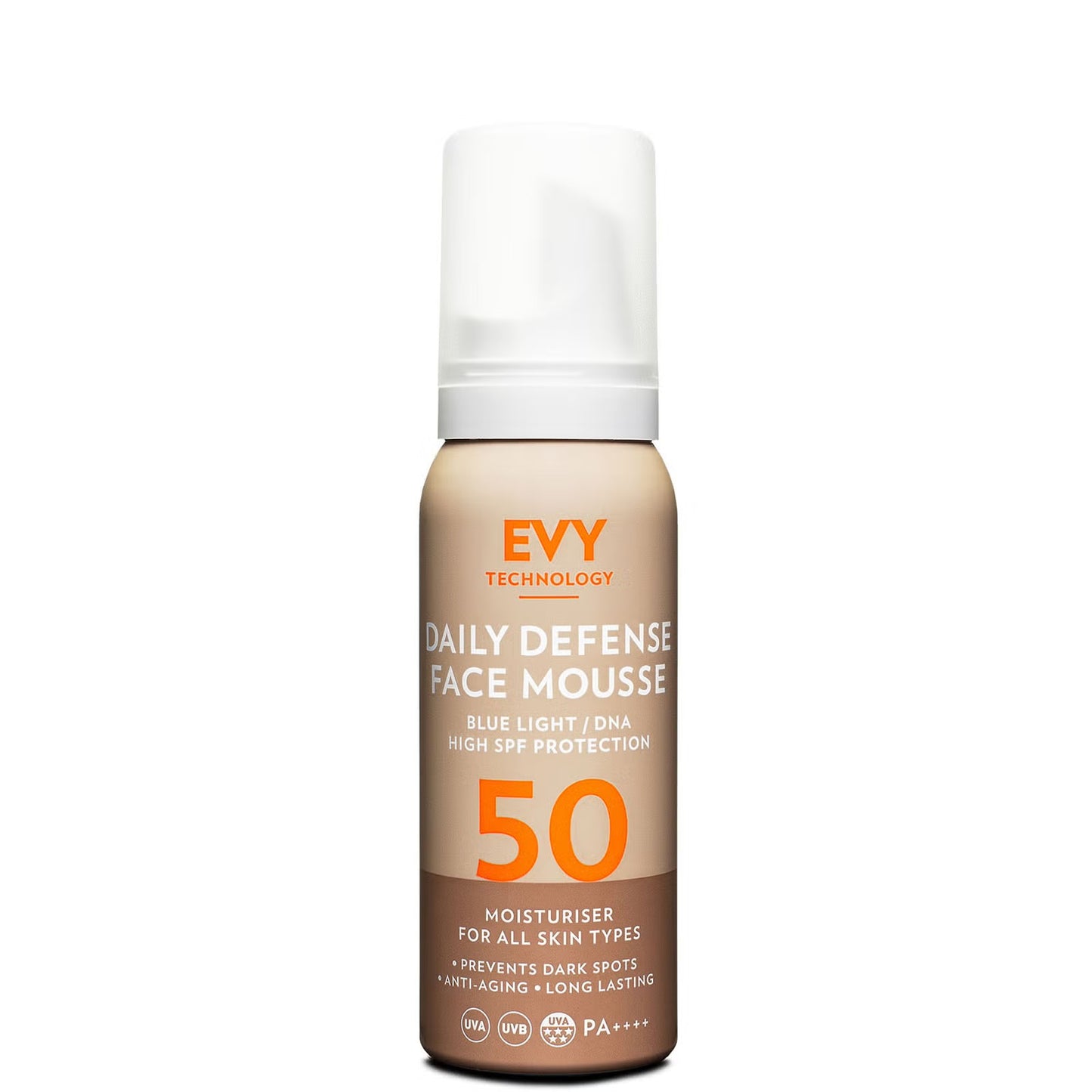 EVY Technology Daily Defense Face Mousse SP50